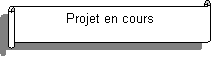 Parchemin horizontal: Projet en cours